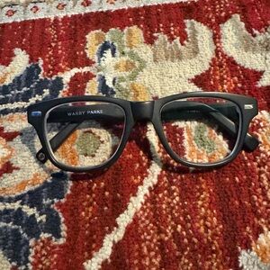 Warby Parker Owen Eyeglasses Prescription Black Frames Unisex